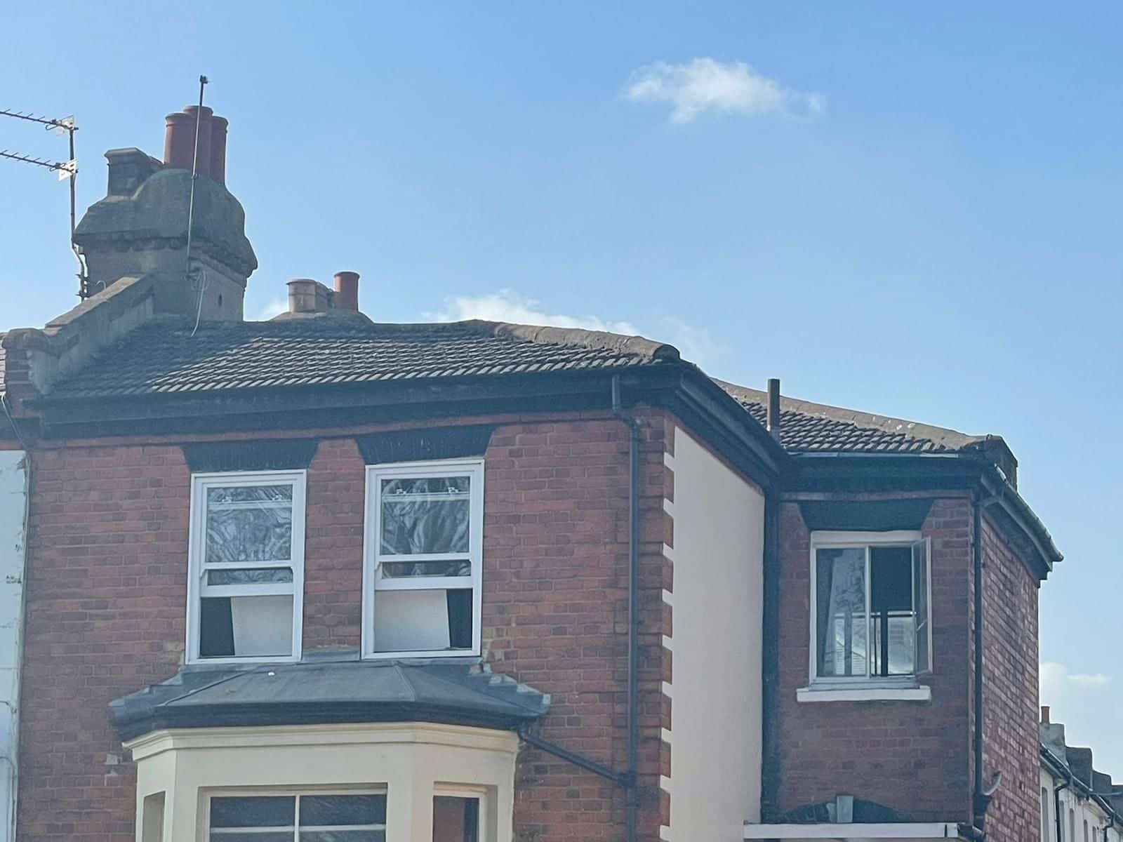 The Edwardian house from the street
