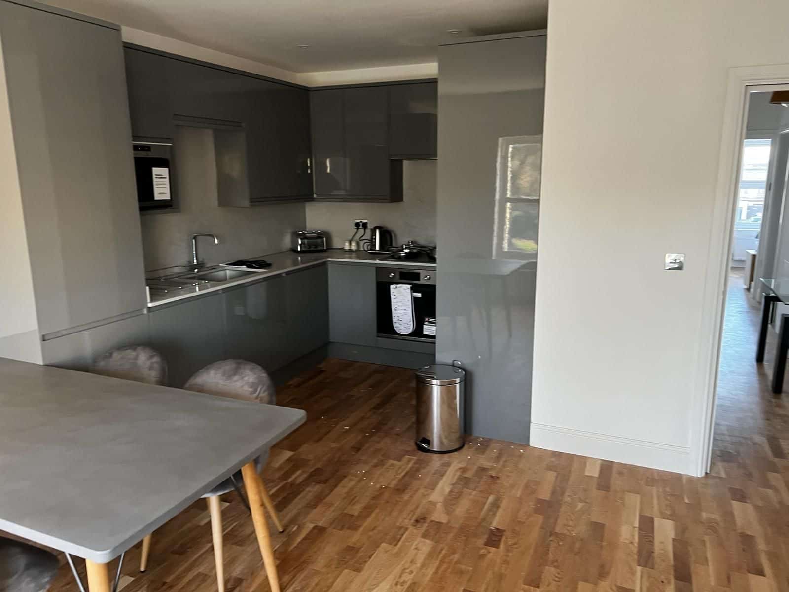 Kitchen with breakfast table