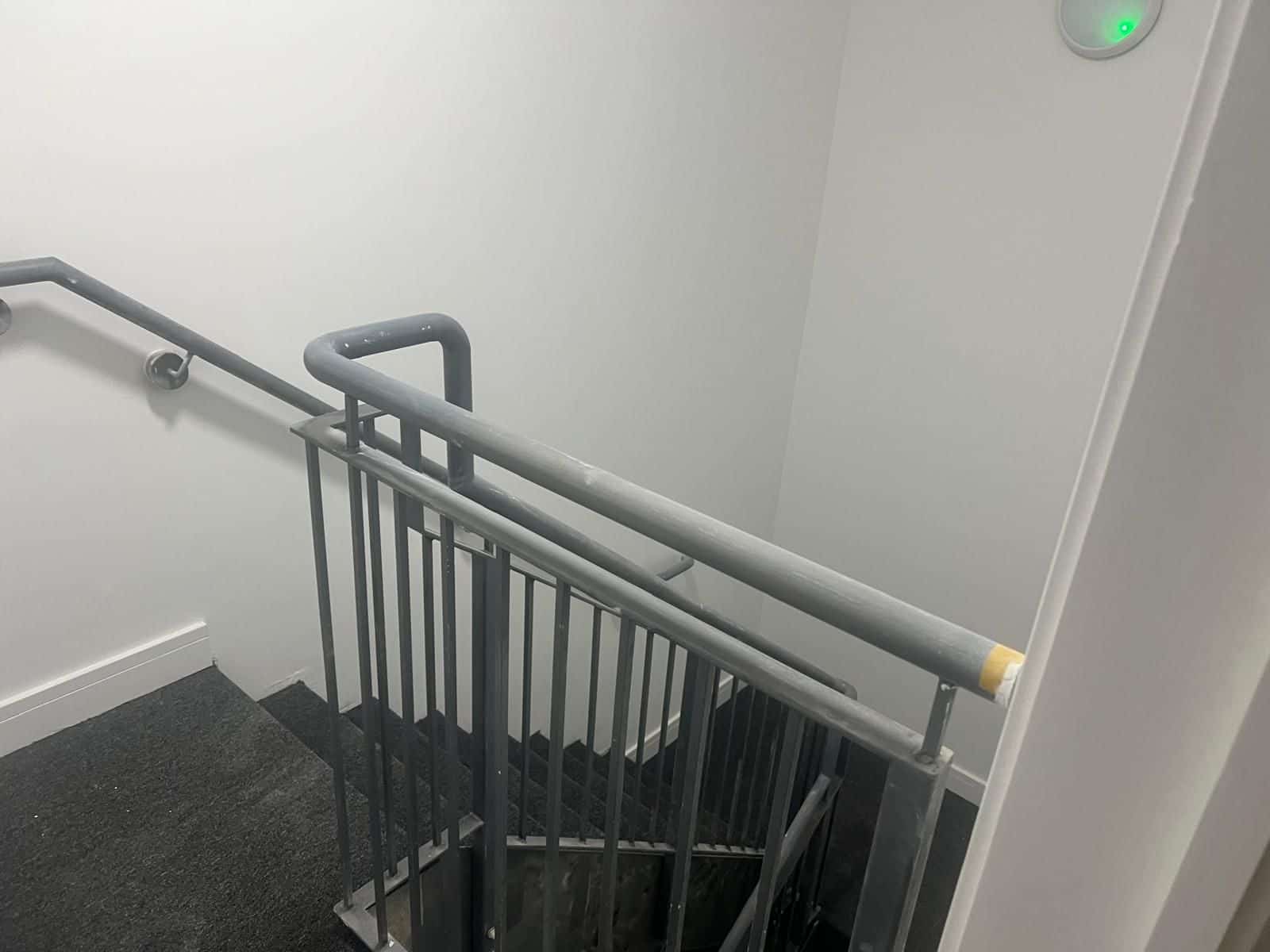 The communal staircase