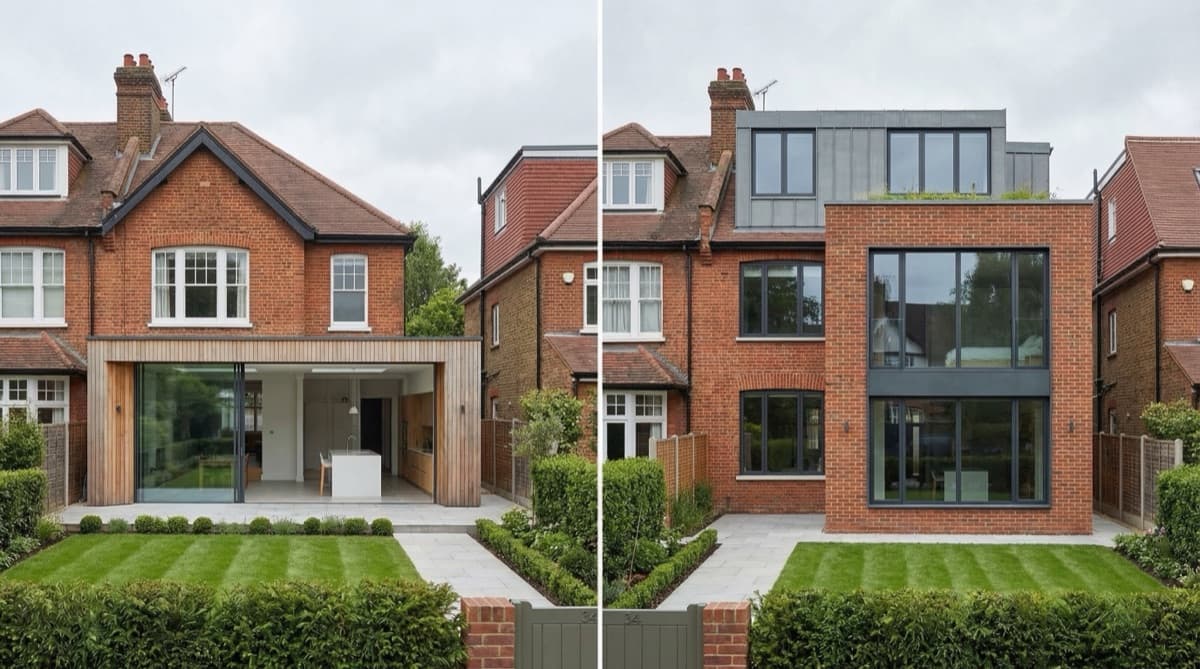 Single Storey vs Double Storey Extensions in London: Which Should You Choose?