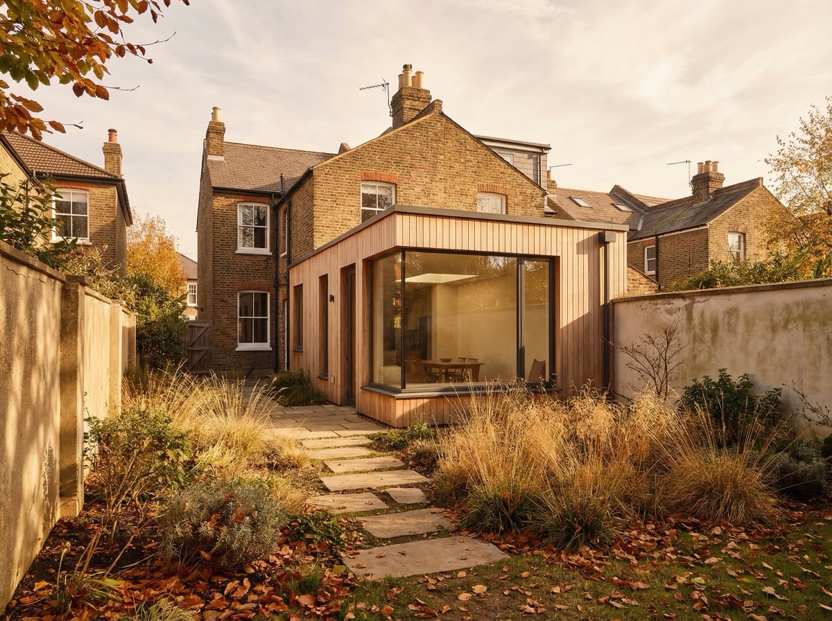 Completed house extension in Enfield Highway area