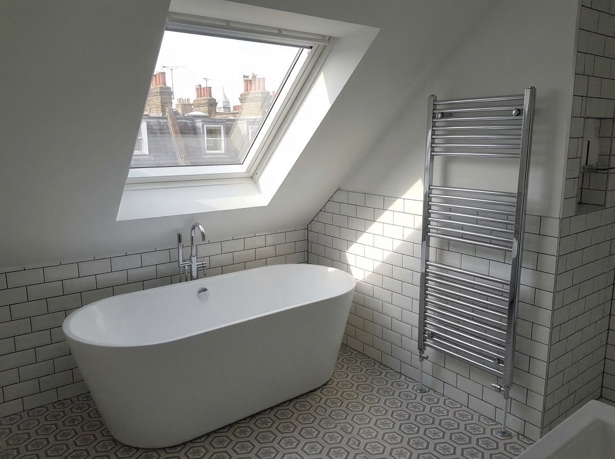 Completed house extension in Crews Hill area