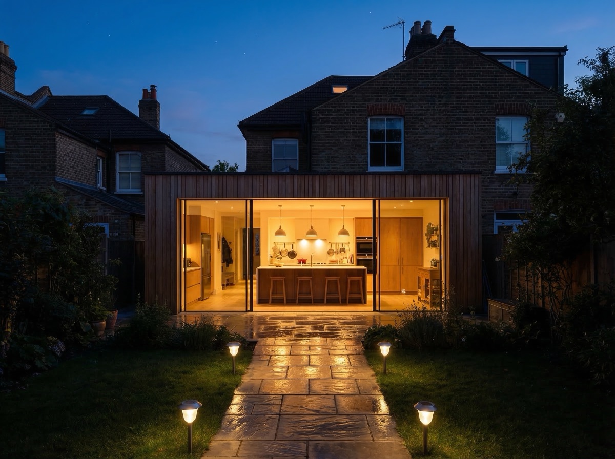 House extension project near Barnet
