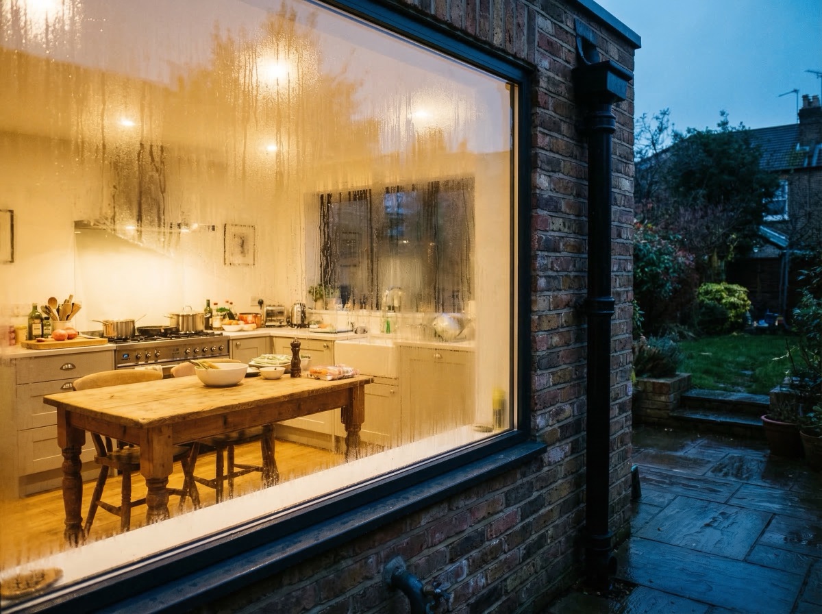 Completed house extension in Palmers Green area